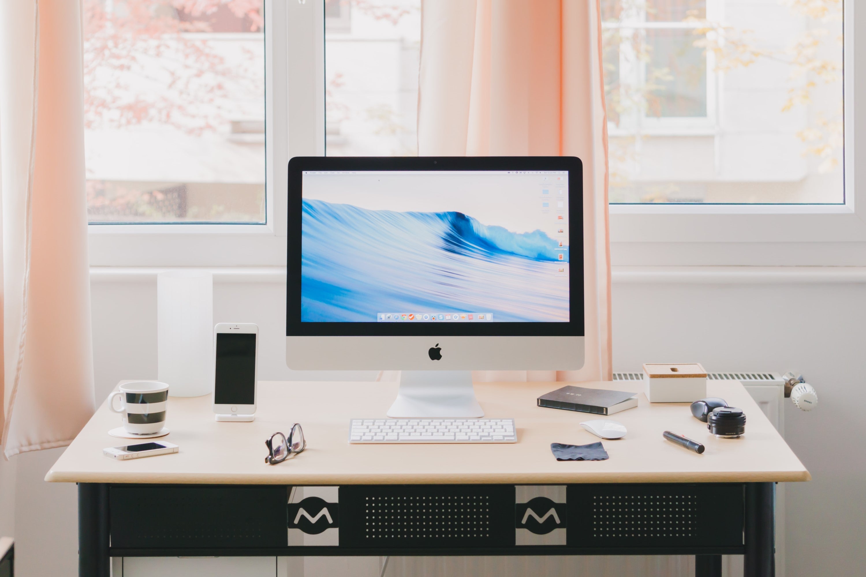 home office setup productive