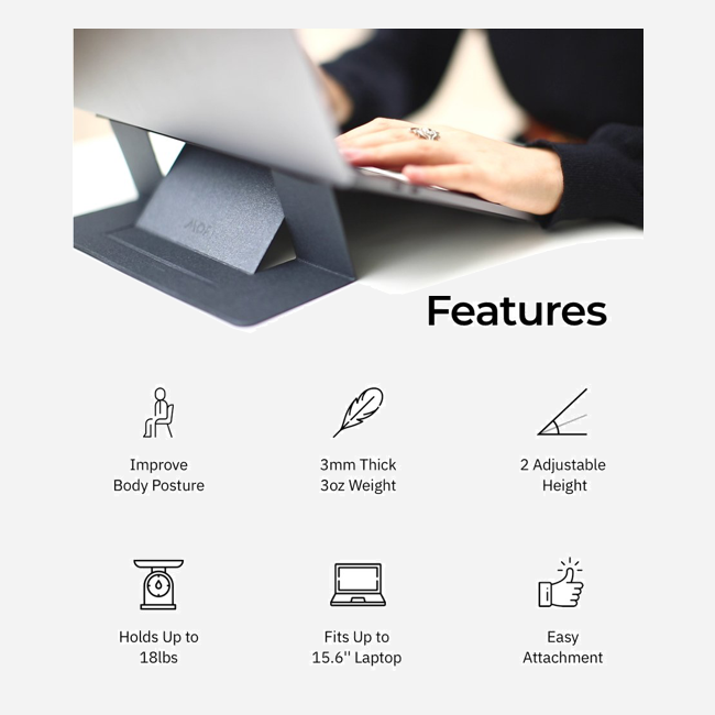 Laptop Stand Grey
